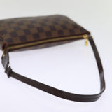 Louis Vuitton Pochette Accessoire  Canvas Clutch Bag