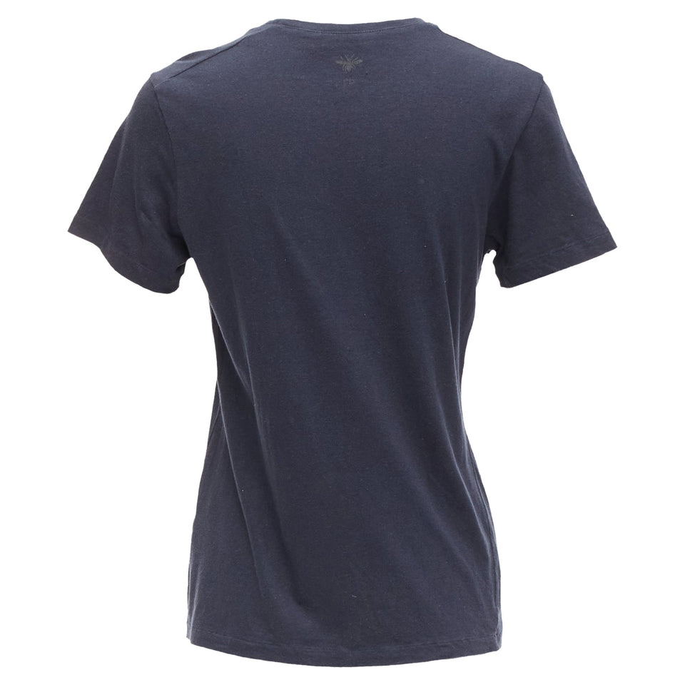 Christian Dior We Should All Be Feminists Washed Cotton Linen Tshirt