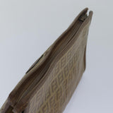 Fendi Zucca  Canvas Clutch Bag