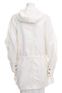 Chanel Boutique Ivory Wind Breaker Jacket