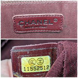 Chanel bag Burgundy Quilted Caviar Grand Shopping Tote GST