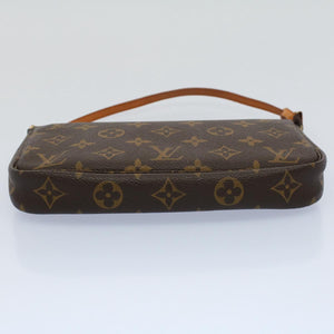 Louis Vuitton Pochette Accessoire  Canvas Clutch Bag