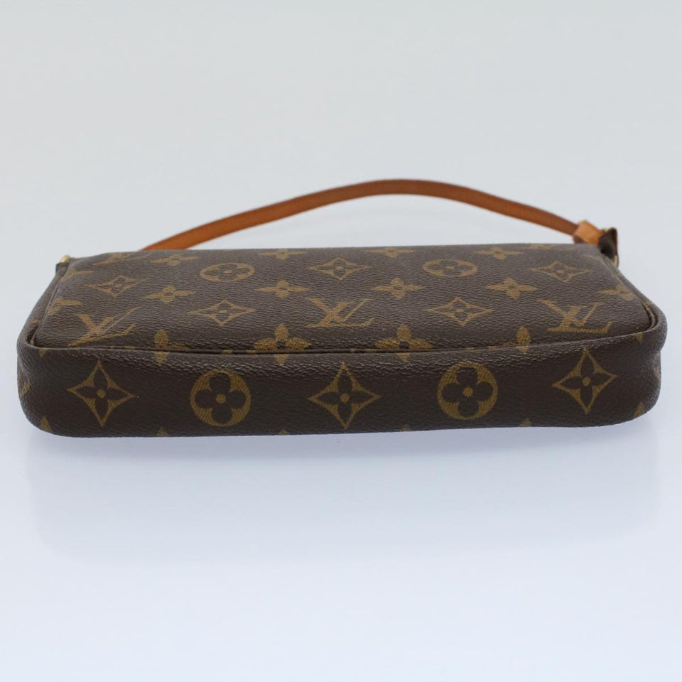 Louis Vuitton Pochette Accessoire  Canvas Clutch Bag