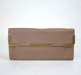 BOTTEGA VENETA Women's Leather Wristlet Clutch Bag  Detail