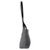 Dior Large Lady Dior Houndstooth Print Hand Bag in Canvas