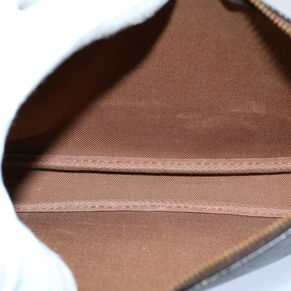 Louis Vuitton Pochette Accessoire  Canvas Clutch Bag