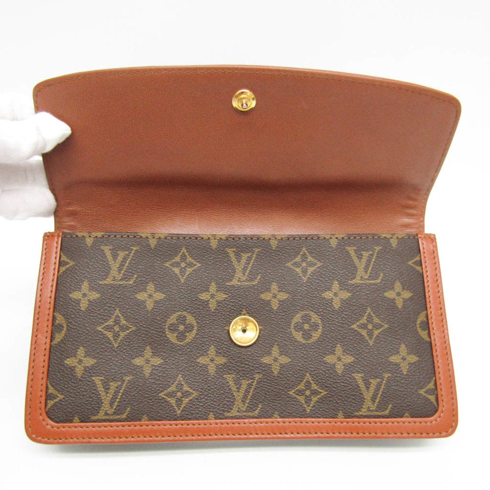 Louis Vuitton Pochette Dame  Canvas Clutch Bag