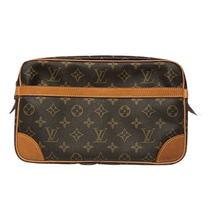 Louis Vuitton Compiegne 28  Canvas Clutch Bag