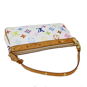 Louis Vuitton Pochette Accessoires  Canvas Clutch Bag