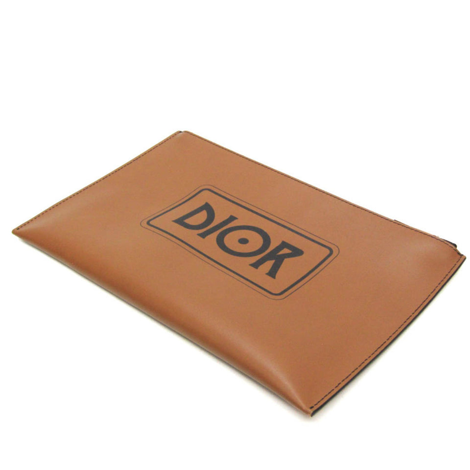 Dior  Leather Clutch Bag