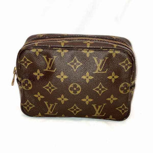 Louis Vuitton Trousse De Toilette 18  Canvas Clutch Bag