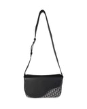 Dior Blue Oblique & Leather Saddle Messenger Bag