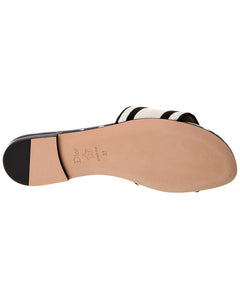 Dior DWay Canvas & Leather Sandal