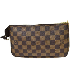 Louis Vuitton Pochette Accessoires  Canvas Clutch Bag