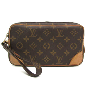 Louis Vuitton Marly Dragonne  Canvas Clutch Bag