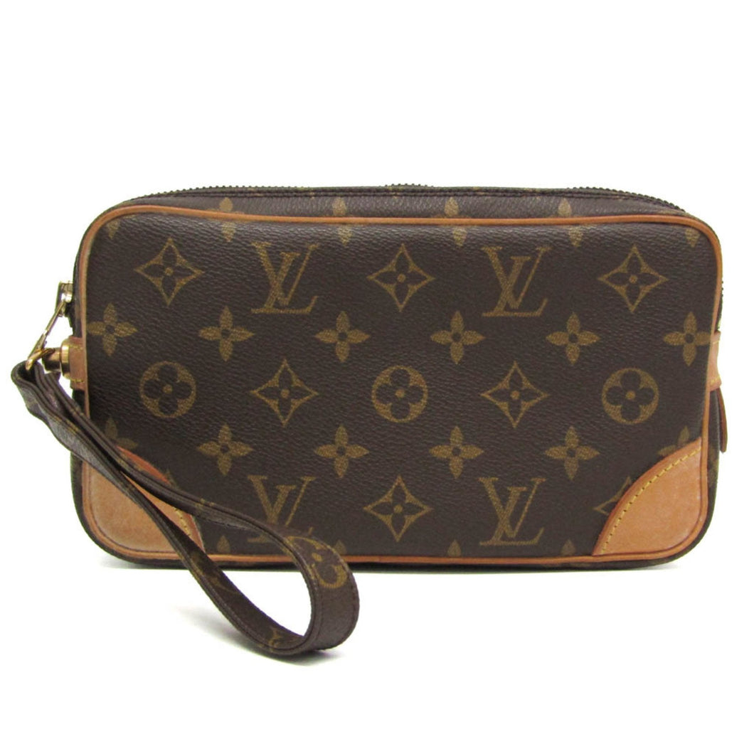 Louis Vuitton Marly Dragonne  Canvas Clutch Bag