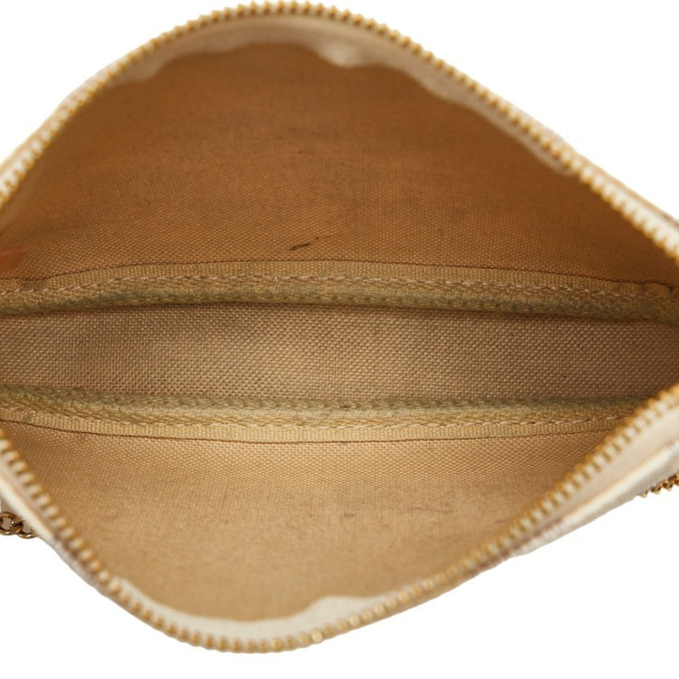 Louis Vuitton Pochette Accessoires  Leather Clutch Bag