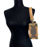 LOUIS VUITTON Pristine Monogram Side Trunk Canvas PM Crossbody Shoulder Bag