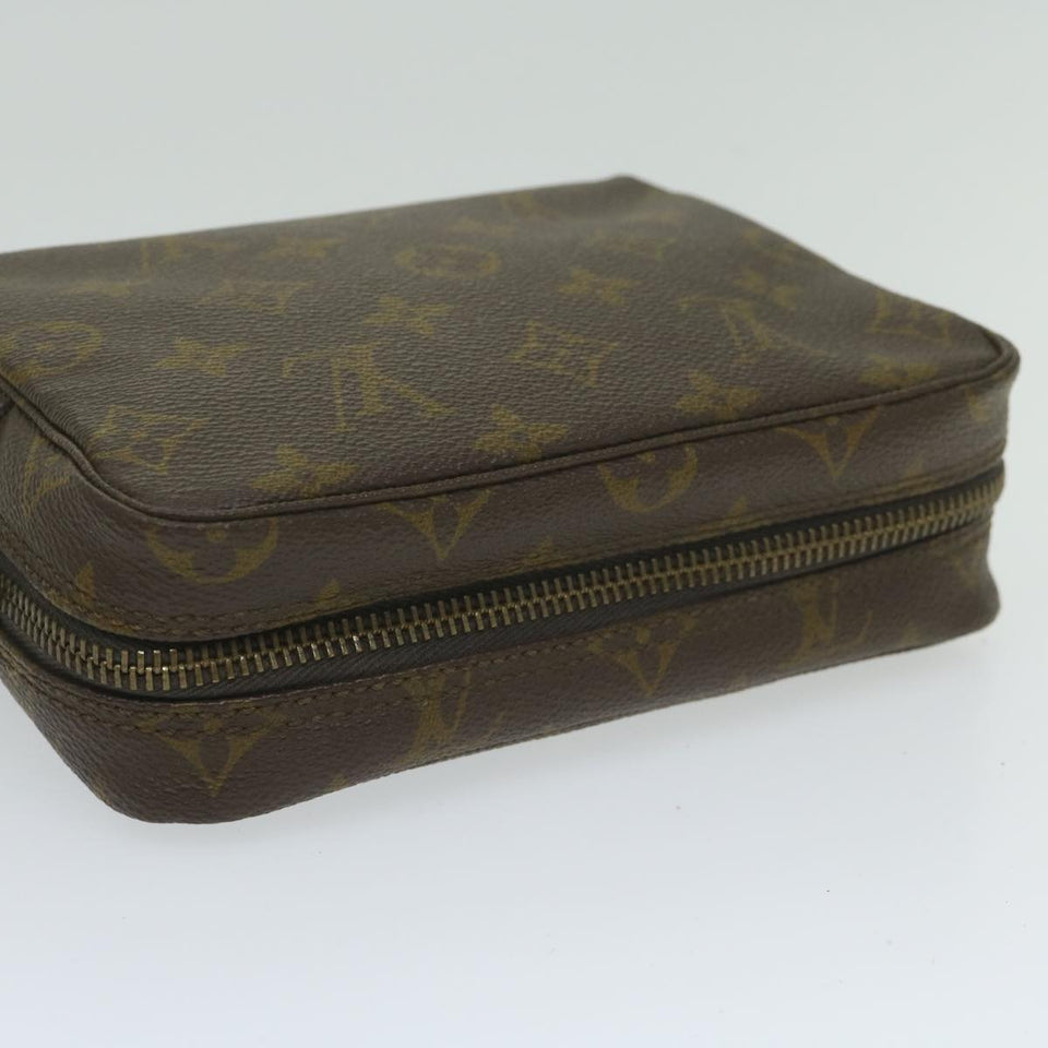 Louis Vuitton Poche Toilette  Canvas Clutch Bag