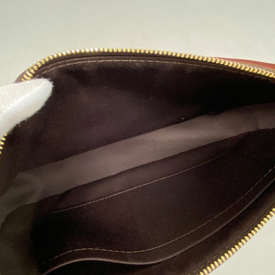 Louis Vuitton Pochette Accessoires  Patent Leather Clutch Bag
