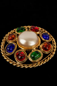 Broche multicolore Chanel