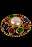 Broche multicolore Chanel