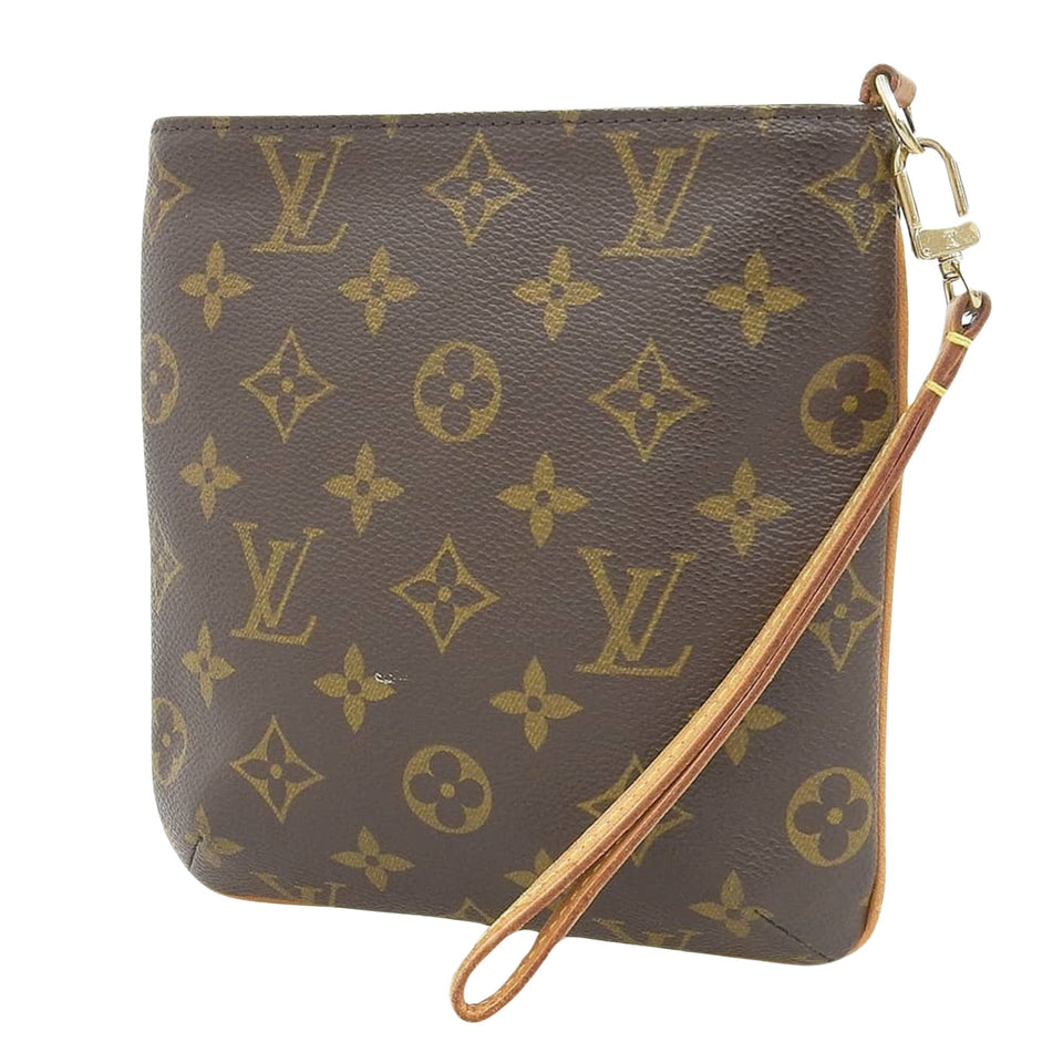 Louis Vuitton Partition  Canvas Clutch Bag