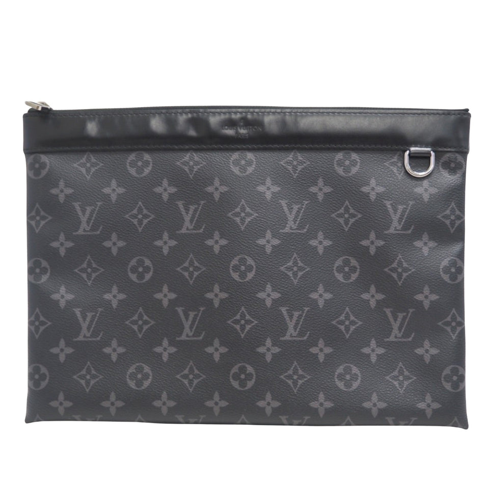 Louis Vuitton Pochette Discovery  Canvas Clutch Bag