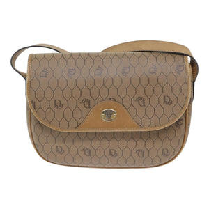 Dior Honeycomb  Canvas Shoulder Bag