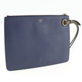 Fendi Fendi Mania  Leather Clutch Bag