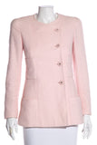 Chanel Pink Tweed Jacket SZ 36