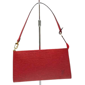 Louis Vuitton Pochette Accessoires  Leather Clutch Bag
