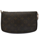 Louis Vuitton Pochette Accessoire  Canvas Clutch Bag