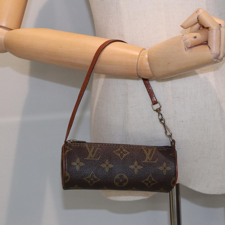 Louis Vuitton Papillon  Canvas Clutch Bag