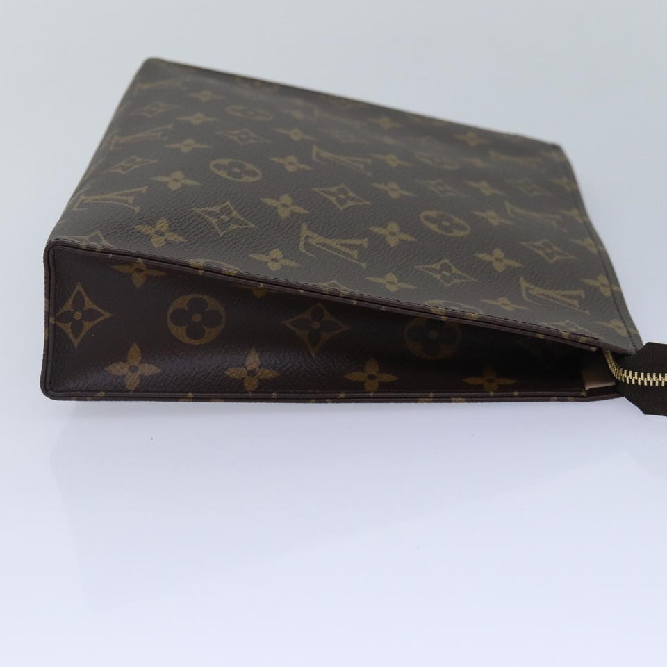 Louis Vuitton Poche Toilette  Canvas Clutch Bag