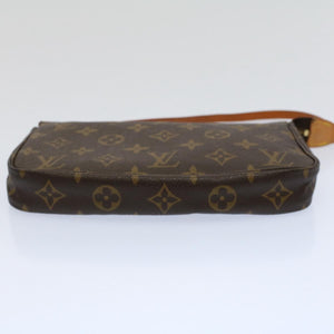 Louis Vuitton Pochette Accessoire  Canvas Clutch Bag