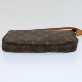Louis Vuitton Pochette Accessoire  Canvas Clutch Bag