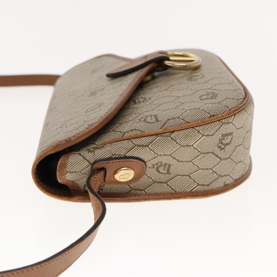 Dior Honeycomb  Canvas Shoulder Bag