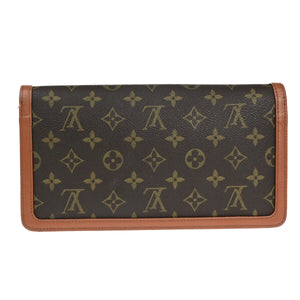 Louis Vuitton Pochette Dame  Canvas Clutch Bag