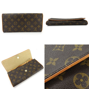 Louis Vuitton Pochette Twin  Canvas Clutch Bag
