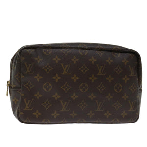 Louis Vuitton Trousse De Toilette  Canvas Clutch Bag