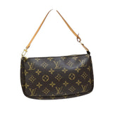 Louis Vuitton Pochette Accessoires  Canvas Clutch Bag