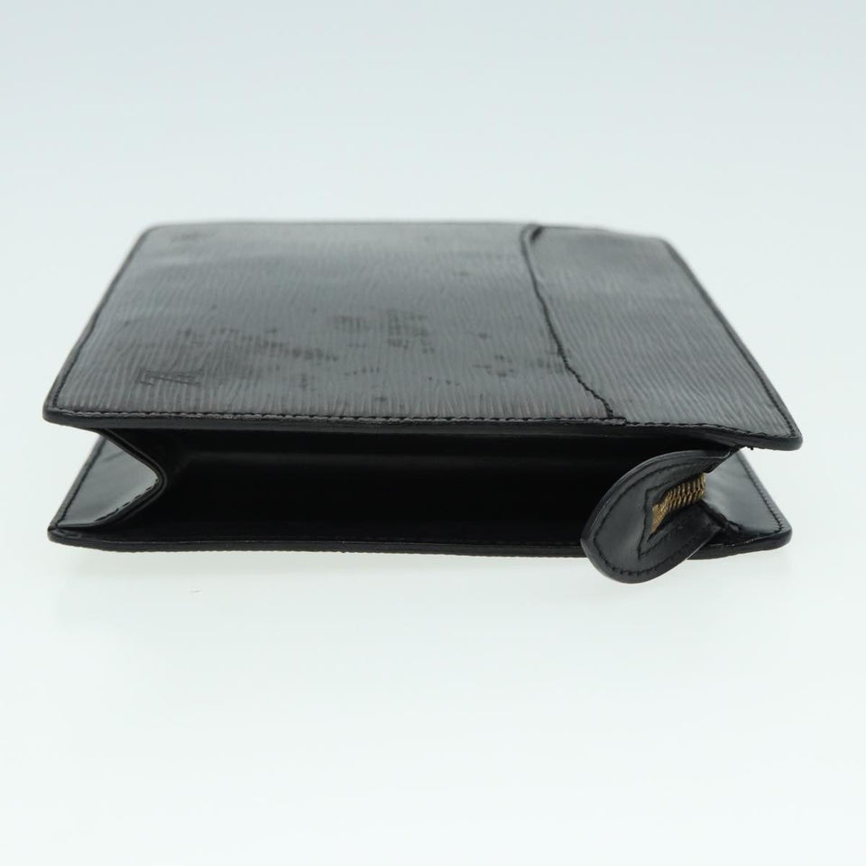 Louis Vuitton Epi Pochette Homme Clutch Bag Black Noir