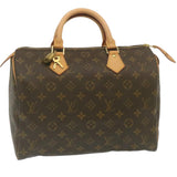 LOUIS VUITTON Monogram Speedy 30 Hand Bag M41526 LV Auth am464b