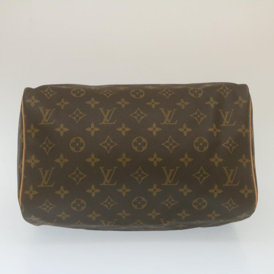 LOUIS VUITTON Monogram Speedy 30 Hand Bag M41526 LV Auth am464b