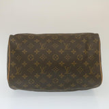 LOUIS VUITTON Monogram Speedy 30 Hand Bag M41526 LV Auth am464b