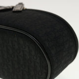 CHRISTIAN DIOR Trotter Canvas Vanity Cosmetic Pouch Black  bs4796