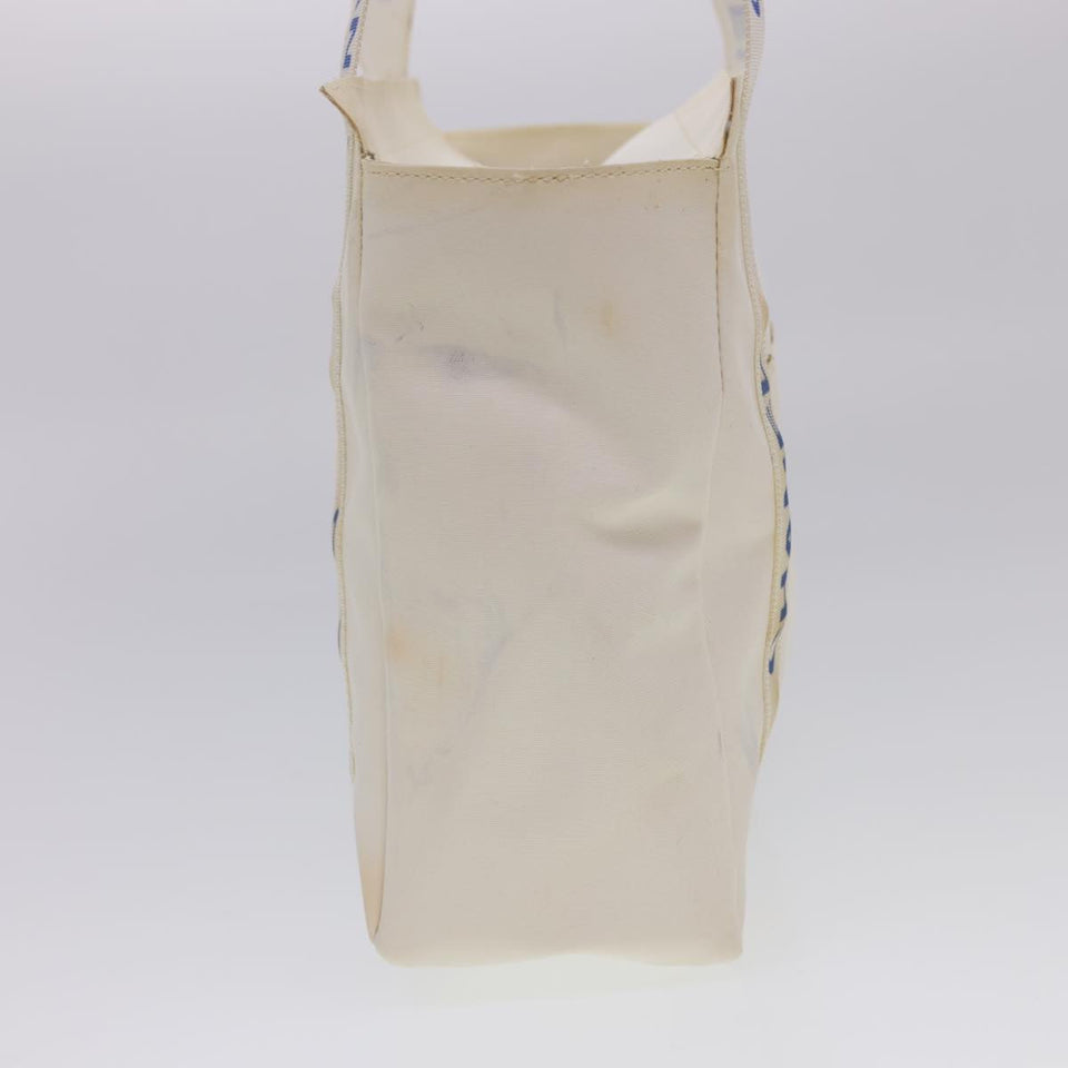 CHANEL Shoulder Bag Nylon White CC  bs4932