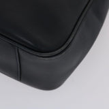 GUCCI Shoulder Bag Leather Navy  bs6472
