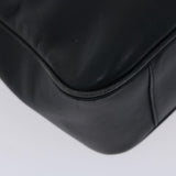 GUCCI Shoulder Bag Leather Navy  bs6472